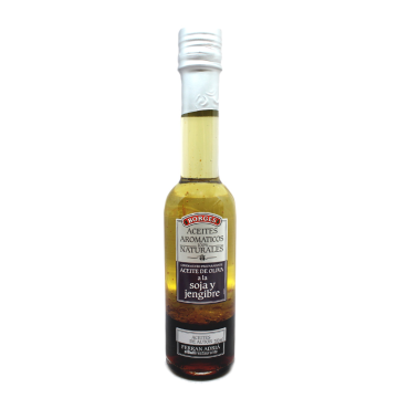 Borges Aceite de Oliva a La Soja y Jengibre 200ml/ Olive Oil with Soy&Ginger