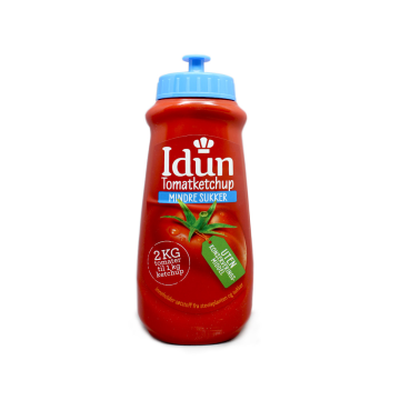 Idun Tomatketchup Mindre Sukker 515g/ Ketchup Bajo en Azúcar