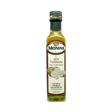 Monini Olijfolie Met Witte Truffelaroma 250ml/ Aceite de Oliva con Trufas Blancas