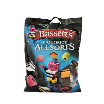 Bassett's Liquorice Allsorts / Liquorice Mix 190g