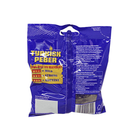 Fazer Tyrkisk Peber / Liquorice Pepper Candies 120g