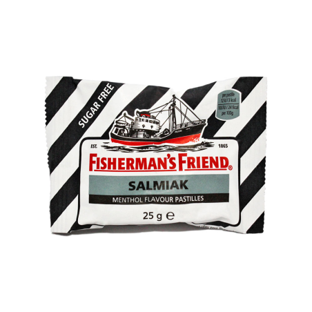 Fisherman's Friend Salmiak Menthol / Regaliz Sin Azúcar 25g