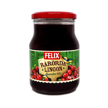 Felix Rårörda Lingon / Cranberry Jam 410g