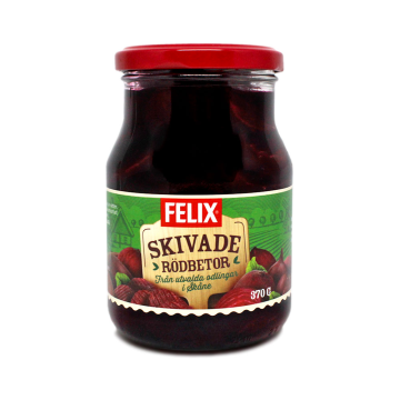 Felix Skivade Rödbetor / Remolacha en Rodajas 370g