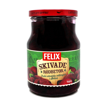 Felix Skivade Rödbetor / Remolacha en Rodajas 710g