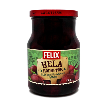 Felix Hela Rödbetor / Remolacha entera 710g