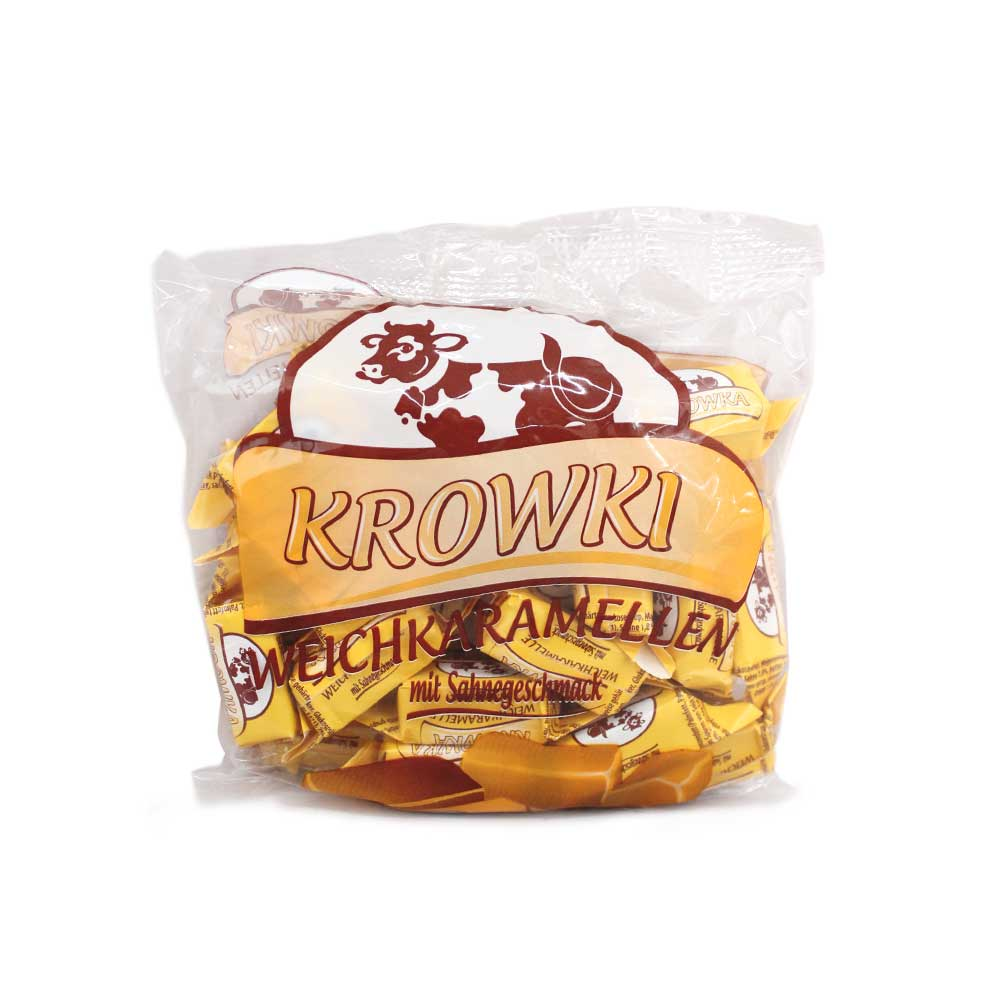 Krowki Weichkaramellen mit Sahnegeschmack 300g/ Soft Fudge Candies