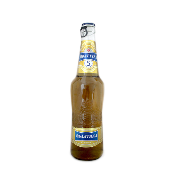 Балтика 5 Пиво 5,3% 0,5л/ Baltika Nº5 Cerveza 5,3% 0,5L