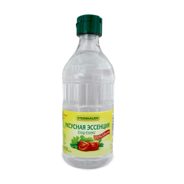 Steinhauer Уксусная эссенция 25% 400ml/ White Vinegar 25% 