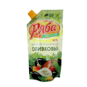 Olivkoviy Ryaba Майонезз классический оливковый 215г/ Mayonesa Provenzal 67% 215g