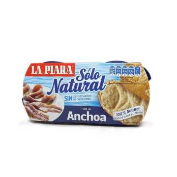 La Piara Sólo Natural Paté de Anchoa x2