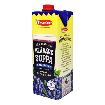 Ekströms Blåbärssoppa / Sopa de Arándanos 1L