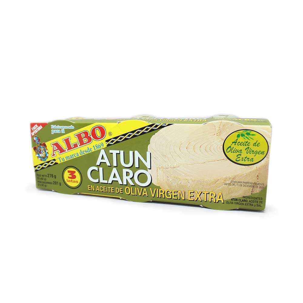 Albo Atún Claro en Aceite de Oliva Virgen Extra x3/ Tuna in Extra Virgin Olive Oil