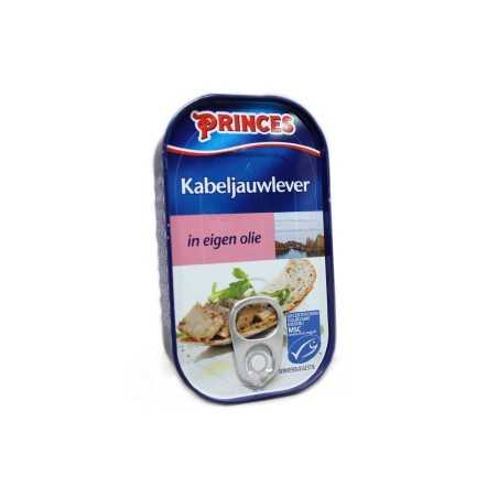 Princes Kabeljauwlever in Eigen Olie 120g/ Cod Liver