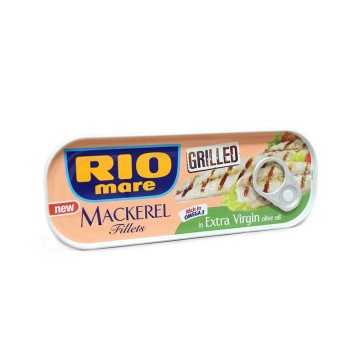 Rio Mare Makerel Fillets Grilled in Olive Oil 120g/ Mackerel in Oil