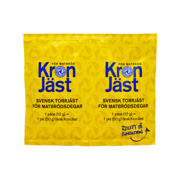 Kronjäst For Matbrödsdegar / Yeast 2x12g