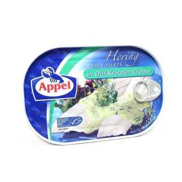 Appel Hering Filets in Dill-Kräuter-Creme 200g/ Herring in Dill Cream