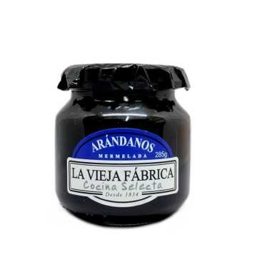 La Vieja Fábrica Cocina Selecta Mermelada Arándanos 285g/ Blueberry Marmalade Gourmet