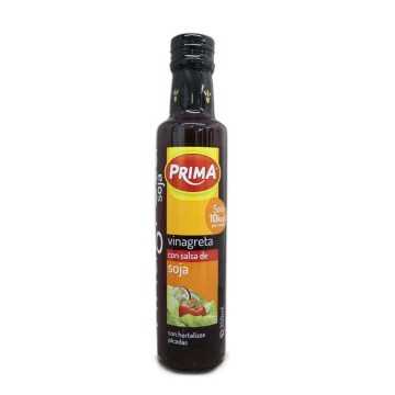 Prima Vinagreta con Salsa Soja con Hortalizas Picadas 250ml