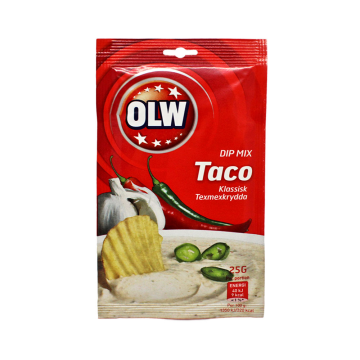 Olw Dip Mix Taco / Mezcla para Dip para Tacos 25g