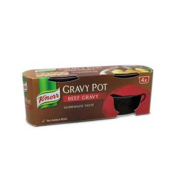 Knorr Gravy Pot Beef x4