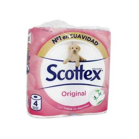 Scottex Original Papel Higiénico x4