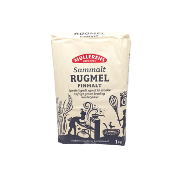 Møllerens Sammalt Rugmel Finmalt / Harina de Centeno Fina 1Kg