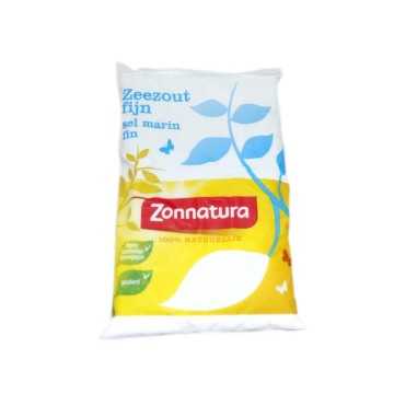 Zonnatura Zeezout Fijn 500g/ Fine Salt  100% Organic