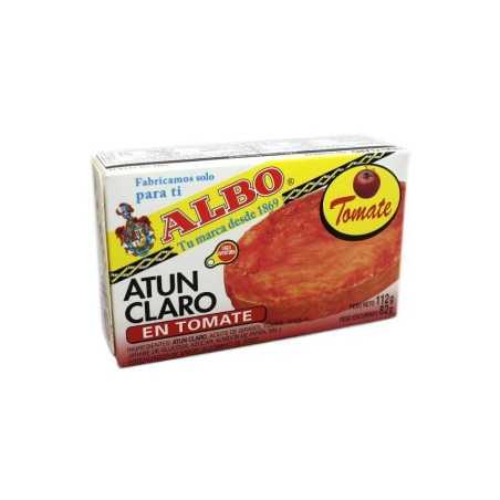 Albo Atún Claro en Tomate 112g/ Tuna with Tomato