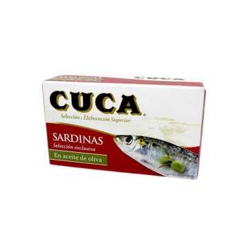 Cuca Sardinas en Aceite de Oliva 120g