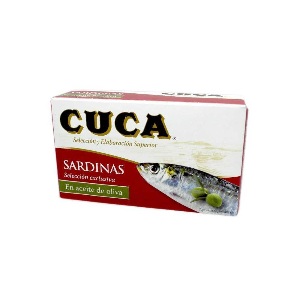 Cuca Sardinas en Aceite de Oliva 120g/ Sardines in Olive Oil