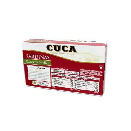 Cuca Sardinas en Aceite de Oliva 120g