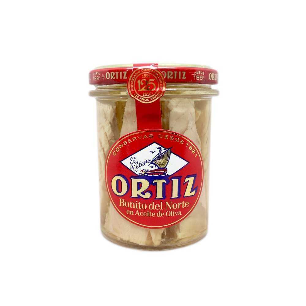 Ortiz Bonito del Norte en Aceite Oliva 220g/ White Tuna in Olive Oil