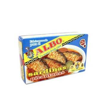 Albo Sardinas Picantonas 125g