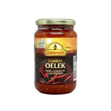 Conimex Sambal Oelek / Condimento Sambal Oriental Picante 375g