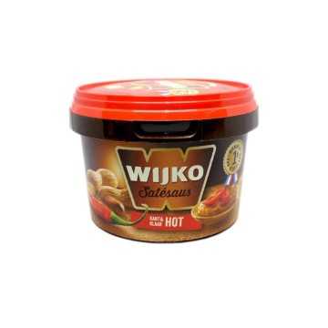 Wijko Satésaus Kant&Klaar Hot / Salsa de Cacahuetes Picante 500g