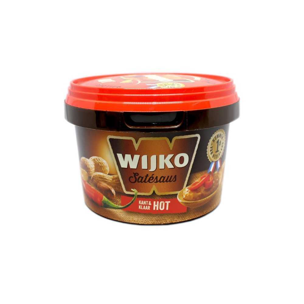 Wijko Satésaus Kant&Klaar Hot 500g/ Hot Satay Sauce