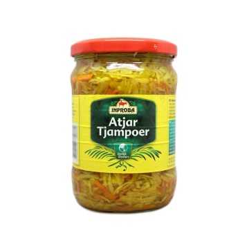 Inproba Atjar Tjampoer 530g/ Sweet&Sour Vegetables Mix