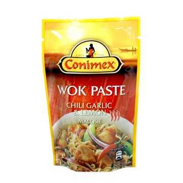 Conimex Wok Paste Chili Garlic&Lemon / Pasta para Wok Chili, Ajo y Limón 130g