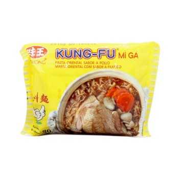 Kung-Fu Noodles Soup Chicken / Fideos Instantáneos sabor a Pollo 85g