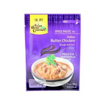 Asian Home Gourmet Indian Butter Chicken Mild / Pasta de Pollo Mantequilla Indio 50g