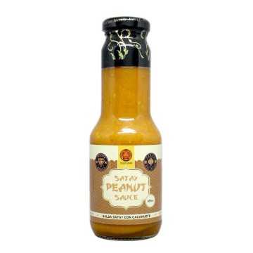 Tiger Khan Satay Peanut Sauce / Salsa Satay Cacahuete 300ml