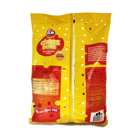 Olw Cheez Ballz Nacho / Cheese Balls 160g