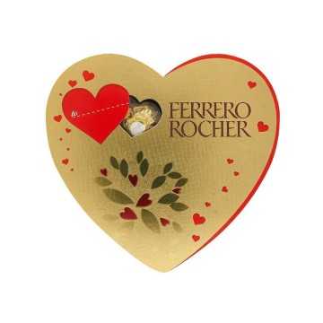 Ferrero Rocher Heart Box / Corazón de Ferreros 125g