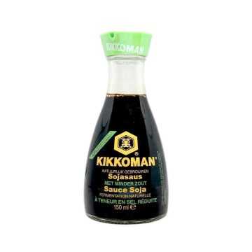 Kikkoman Sojasaus met Minder Zout 150ml/ Soy Sauce less Sugar