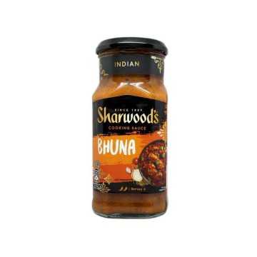 Sharwood's Bhuna Sauce Medium / Salsa India Bhuna Medio Picante 420g