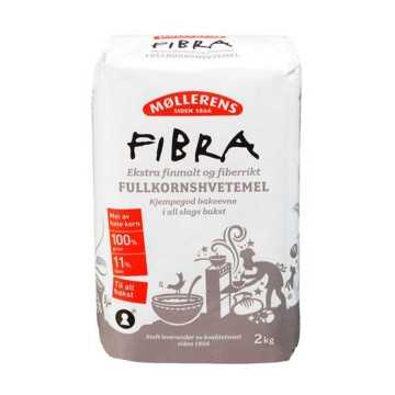 Møllerens Fibra Fullkornshvetemel / Harina de Trigo con Fibra 2Kg