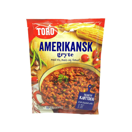 Toro Amerikansk Gryte Med Ris / Olla Americana con Arroz 188g