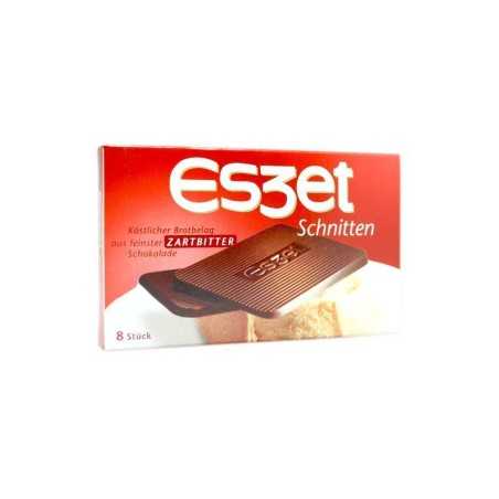 Es3et Schnitten Zartbitter Schokolade x8/ Chocolate Bars