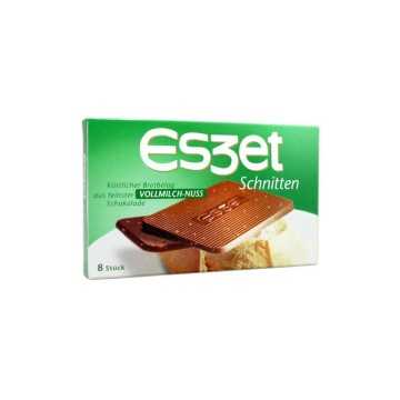 Es3et Schnitten Vollmilch-Nuss Schokolade x8/ Milk&Hazelnut Bars